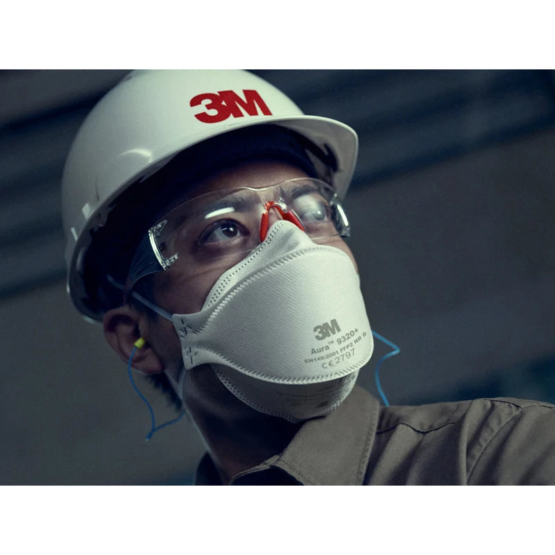 3M Aura 9320+ Disposable Dust Mask, FFP2, NR D