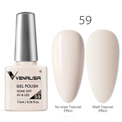 Blushimmer luxury color nail gel polish in vibrant shade, soak-off UV/LED gel varnish with long-lasting finish.