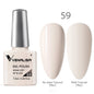 Blushimmer luxury color nail gel polish in vibrant shade, soak-off UV/LED gel varnish with long-lasting finish.