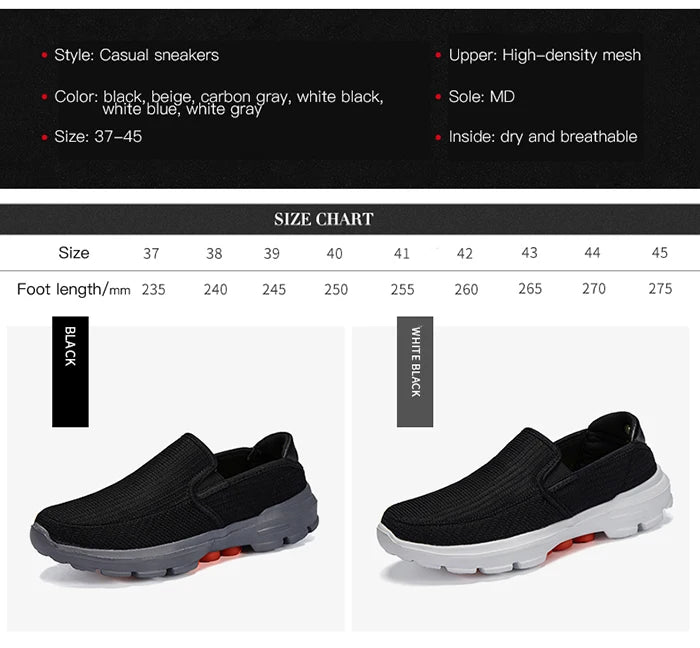 Slip-on Men Loafers Spring New Driving Shoes Men Breathable Men Casual Shoes Non-Slip Shoes Loafers Big Size 45 Chaussure Homme