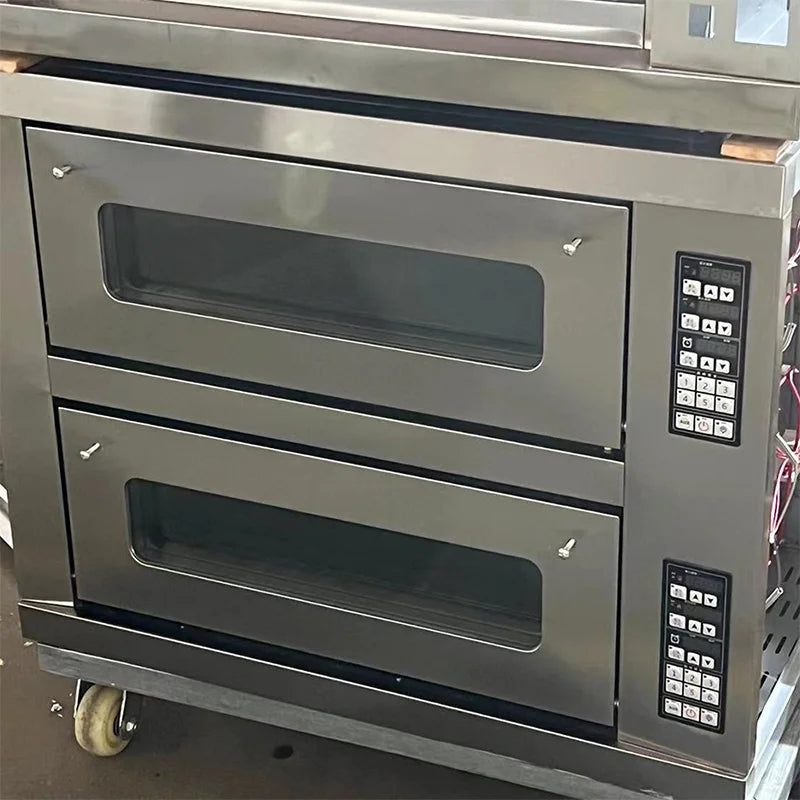 Commercial Electric Oven 220V 2 Tray Pizza Baking Electric Oven for Bakery Pizza Pastry MCO01004