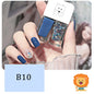 Blushimmer 2-in-1 candy color nail polish with water-based formula, quick dry, waterproof, and long-lasting on natural nails.