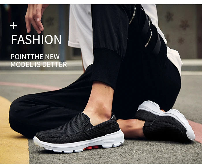 Slip-on Men Loafers Spring New Driving Shoes Men Breathable Men Casual Shoes Non-Slip Shoes Loafers Big Size 45 Chaussure Homme