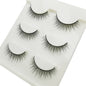 SHIDISHANGPIN 3 pairs 27 styles 3D Faux Mink Hair Soft False Eyelashes Fluffy Wispy Thick Fake Lash Handmade Eyelash Eye Makeup