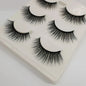 SHIDISHANGPIN 3 pairs 27 styles 3D Faux Mink Hair Soft False Eyelashes Fluffy Wispy Thick Fake Lash Handmade Eyelash Eye Makeup