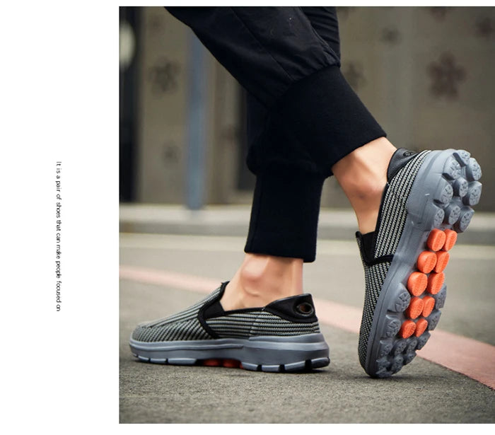 Slip-on Men Loafers Spring New Driving Shoes Men Breathable Men Casual Shoes Non-Slip Shoes Loafers Big Size 45 Chaussure Homme