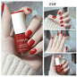 Nail Art Tearable Quick Dry Normal Without Lamp Nail Polish Glitter Sequins UV Varnish Matte Waterproof No-bake Nail Polish