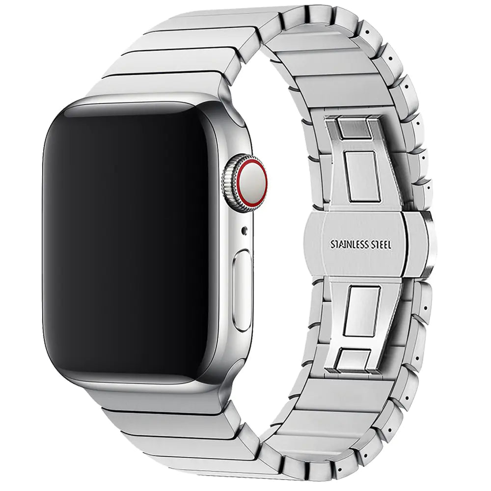 Stainless Steel Watch Band for Apple Watch S8 with Clasp