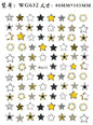 Nail Sticker Snake  Dragon Butterfly Black Multicolor Decals Nail Art Tattoo Slider Water Transfer Letter Nails Art Decoration