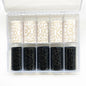 Blushimmer leopard print nail foils and animal print nail decals for leopard and snake skin manicure designs, transfer paper set.