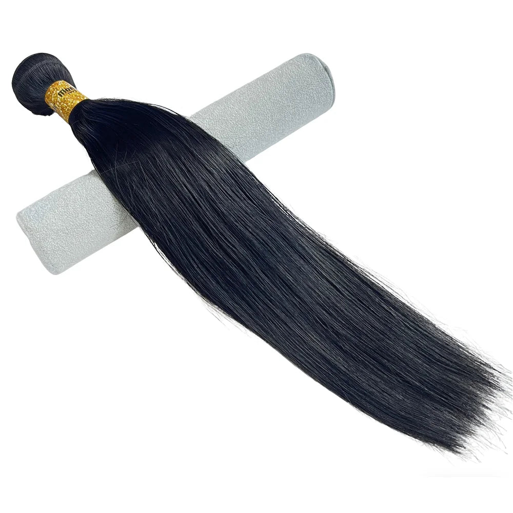 Virgin Vietnamese human hair extension bundles from Selvanelle, high quality 12a grade unprocessed raw hair with aligned cuticles.