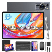 Cheap Wholesale Customizable Brand Android 15 10.1" Tablet MTK Octa Core 12GB RAM 256GB ROM Wi-Fi Dual-SIM New Tablet PC