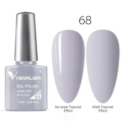 Blushimmer luxury color gel nail polish in vibrant shade, soak-off UV/LED gel with long-lasting, glossy finish, perfect for manicures.