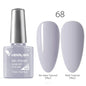 Blushimmer luxury color gel nail polish in vibrant shade, soak-off UV/LED gel with long-lasting, glossy finish, perfect for manicures.