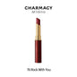 HD lipstick in a sleek black tube with a closed cap, showcasing 16 vibrant waterproof velvet matte shades.