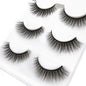 SHIDISHANGPIN 3 pairs 27 styles 3D Faux Mink Hair Soft False Eyelashes Fluffy Wispy Thick Fake Lash Handmade Eyelash Eye Makeup