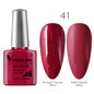 Blushimmer luxury color nail gel in a vibrant shade, showcasing a smooth, glossy finish on well-manicured nails.