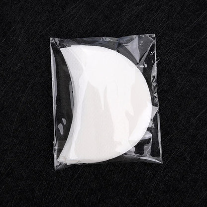 Set of 20/50/100 disposable eye makeup stencils and eyelash isolation patches for eyeshadow, eyeliner, and eyelash removal by Blushimmer.