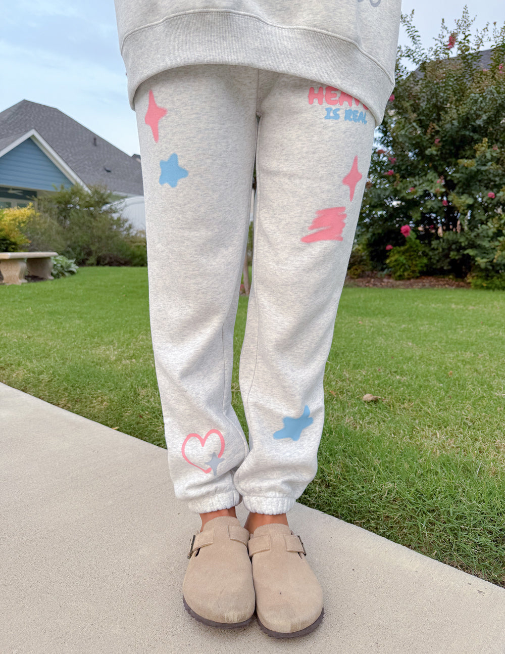 Unisex Heaven Is Real sweatpants by Elevated Faith, featuring a comfortable fit and stylish design in soft fabric.