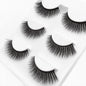 SHIDISHANGPIN 3 pairs 27 styles 3D Faux Mink Hair Soft False Eyelashes Fluffy Wispy Thick Fake Lash Handmade Eyelash Eye Makeup