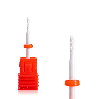 1pcs Ceramic Milling Cutter Nail Drill Bits Electric Manicure Drills Pedicure Mill Bits Machine Files Nail Art accessories Tool