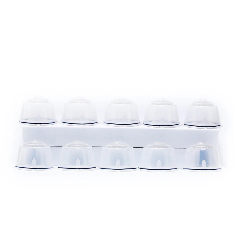 10PCS Refillable Capsules for Nescafe DOLCE GUSTO Coffee Capsules Reusable Filter with Spoon Brush Coffee Pods High Quality