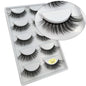 5 Pairs Multipack 3D Mink Lashes False Eyelashes Handmade Wispy Fluffy Long Lashes Natural Eye Makeup Tools Eye Lashes G806