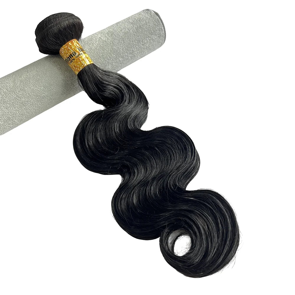 Virgin Vietnamese human hair bundles from Selvanelle, 12a grade unprocessed, cuticle aligned, high-quality raw hair extension