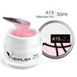 Blushimmer 50ml TPO Free Jelly Nail Extension Gel in clear natural color for French nail design, UV soak-off construction gel