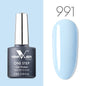 Venalisa 3-in-1 UV gel polish by Blushimmer, showing a sleek bottle of organic soak-off gel lacquer for LED/UV nail art.