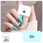 Blushimmer 2-in-1 candy color water-based nail polish with quick-dry, waterproof, and long-lasting finish on nails.