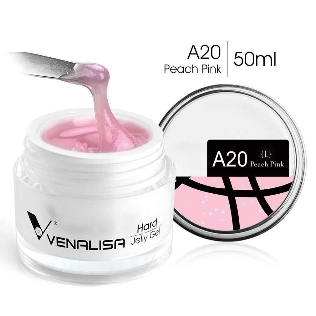 Blushimmer 50ml TPO Free Jelly Nail Extension Gel for French and natural nail designs, UV soak-off gel for nail building and construction