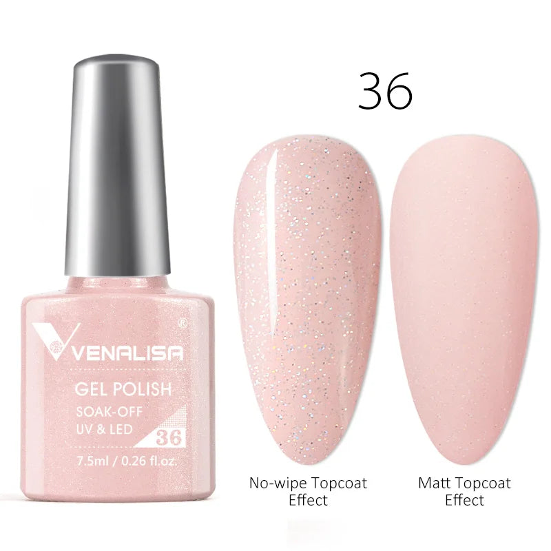 Blushimmer luxury color nail gel in vibrant shade, soak-off UV LED gel polish for long-lasting, professional manicure.