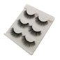 SHIDISHANGPIN 3 pairs 27 styles 3D Faux Mink Hair Soft False Eyelashes Fluffy Wispy Thick Fake Lash Handmade Eyelash Eye Makeup