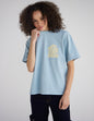 Elevated Faith Holy Ghost Heavyweight T-shirt featuring a bold graphic design on soft, comfortable cotton fabric.