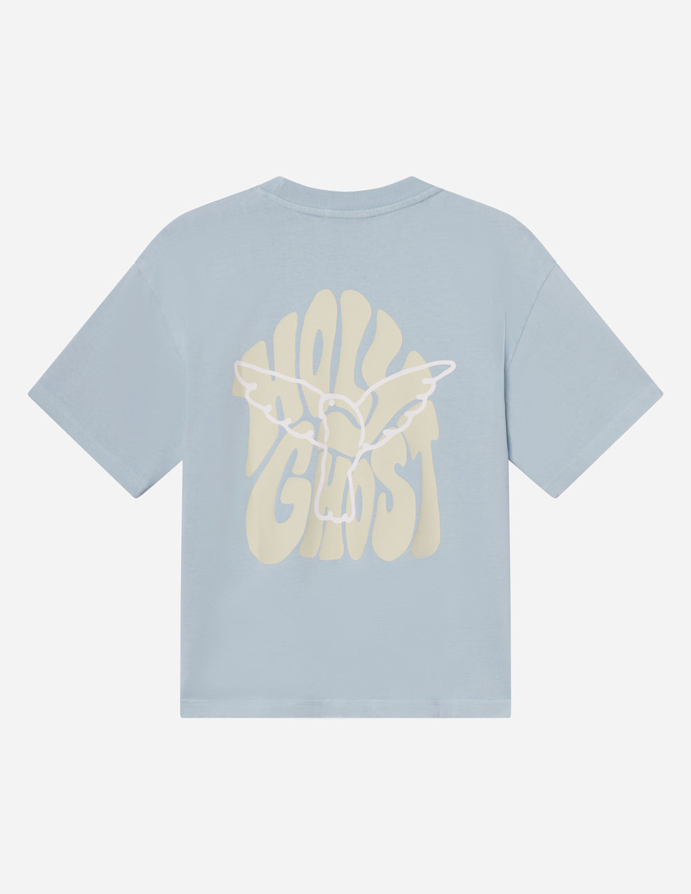 Elevated Faith Holy Ghost Heavyweight T-Shirt with bold graphic print, soft cotton fabric, and classic fit.