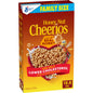 BackupMyFilesNow Honey Nut Cheerios breakfast cereal in heart-shaped pieces, family size 18.8 oz, gluten-free and heart healthy.