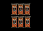 Junior Snacks Company Hot Cheddar and Caramel Mix 6-pack, colorful snack packaging with cheesy and sweet treats visible.