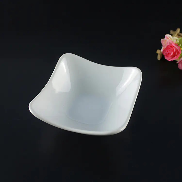 Ceramic Dipping Dish for Snacks and Seasoning