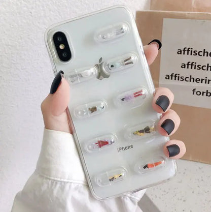 Transparent Protective Case for Apple iPhone X