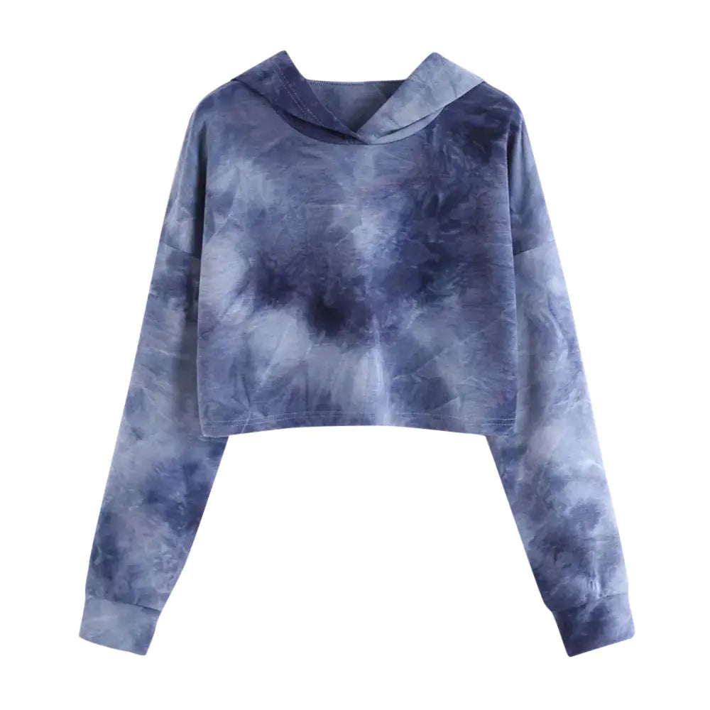 Women's 2020 Autumn Winter Tie-Dye Hooded Sweatshirt - Cozy & Chic in 4 Colors