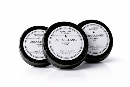Aura Cleanse Solid Shampoo Bar – Lavender Marshmallow