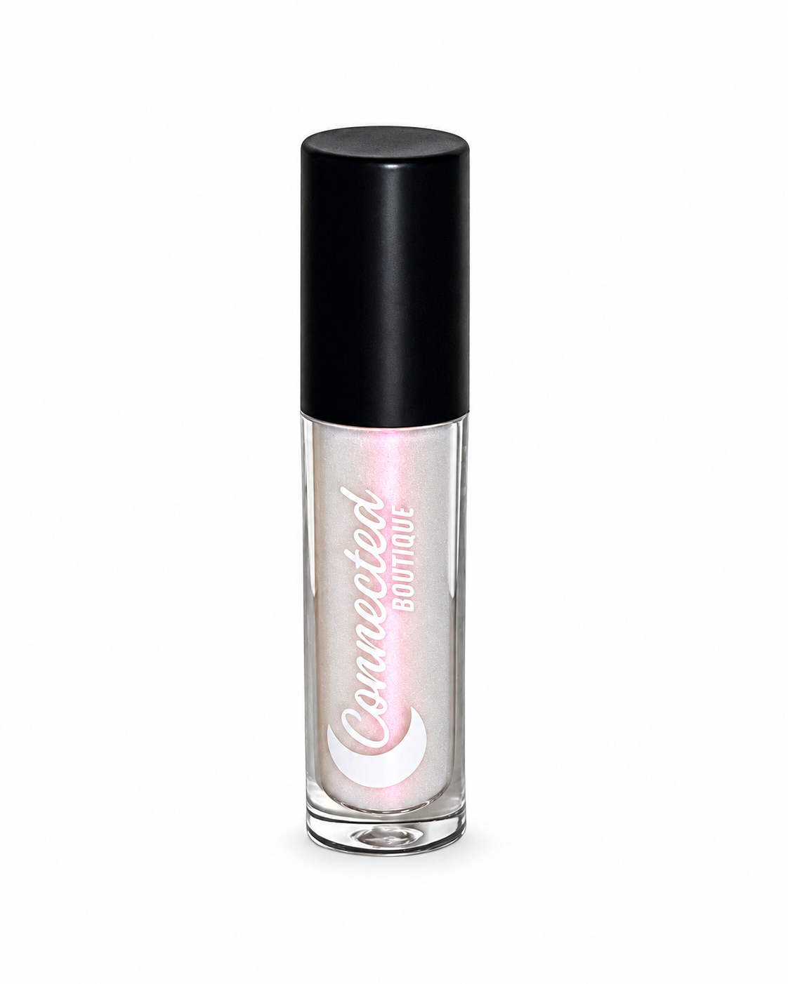 Pink chameleon cream highlighter and eyeshadow by Connected Boutique, showing a shimmering, multi-color makeup cream in a compact.