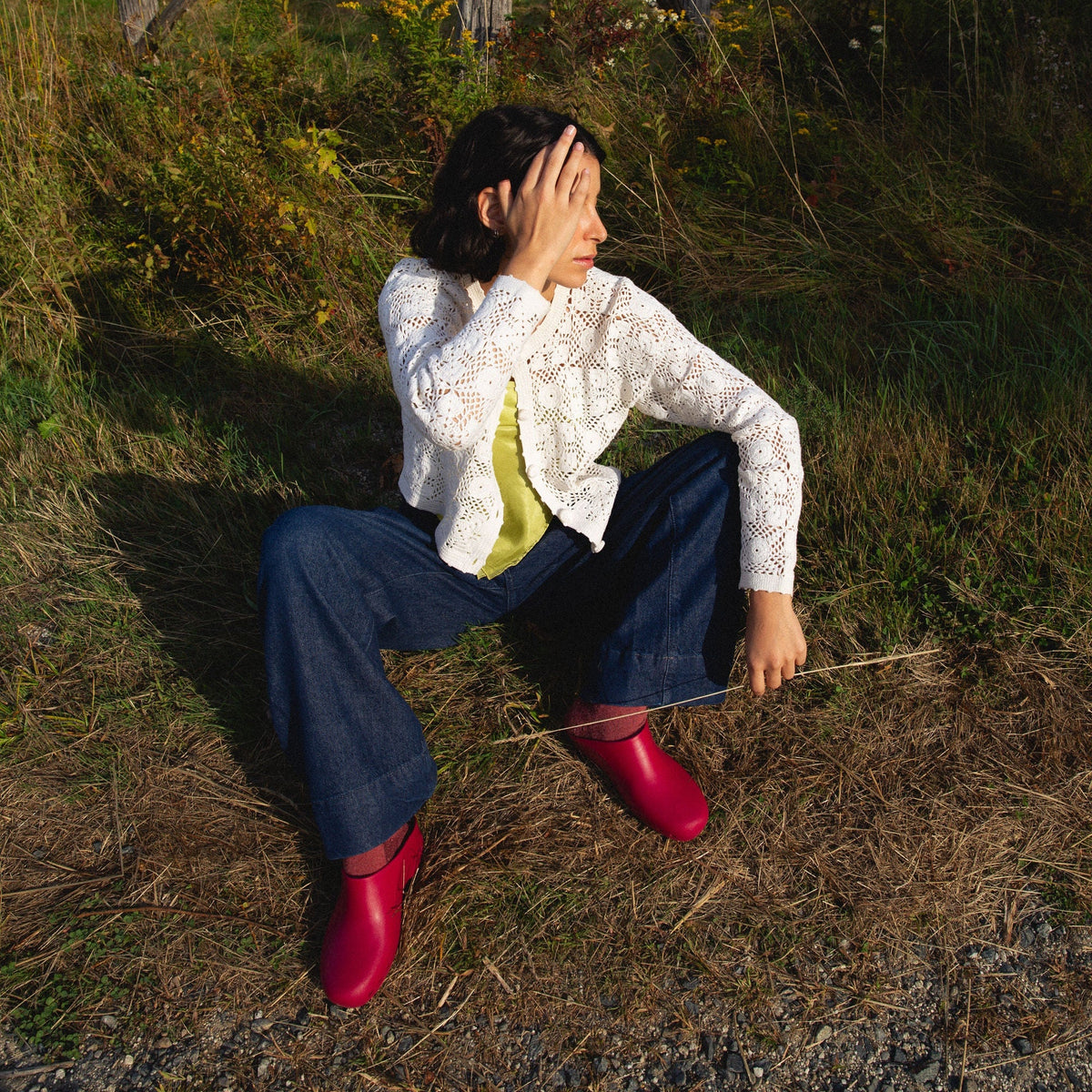 Calzuro Classic Maroon clogs, slip-on medical footwear with smooth, hole-free design for healthcare professionals.