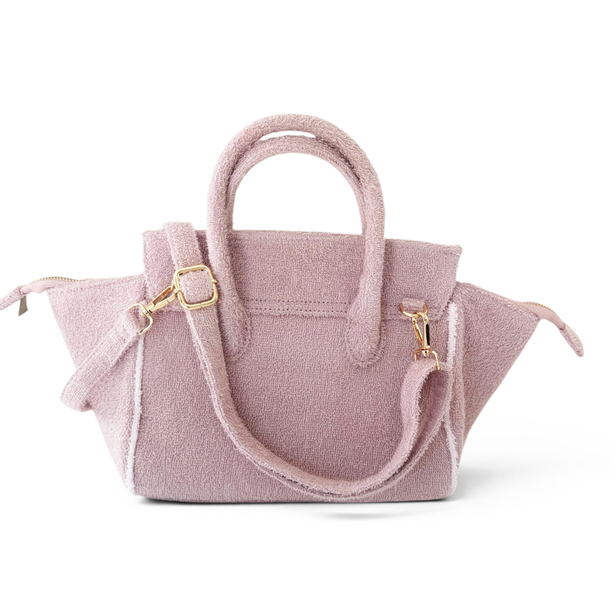 Beach Haus Cabana Tote Mini in Dusty Rose with woven design and sturdy handles, perfect for stylish beach or casual outings.