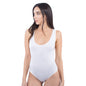 Women’s bodysuit by POS Wholesale, closeout style, featuring a sleek fit and smooth fabric, shown on a model.