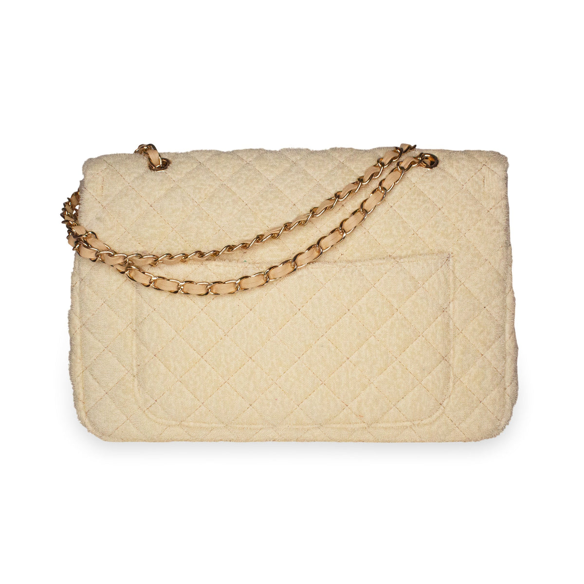 Beach Haus medium shoreline flap in butter yellow, showing the stylish accessory with soft, vibrant yellow fabric and detailed stitching.