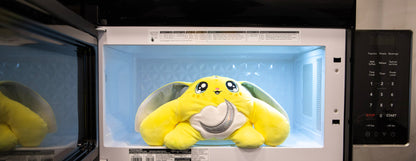 Soft 1.5lb Moon Pals Macaroni Squish Plush toy with a cute, textured fabric design, perfect for cuddling or display.