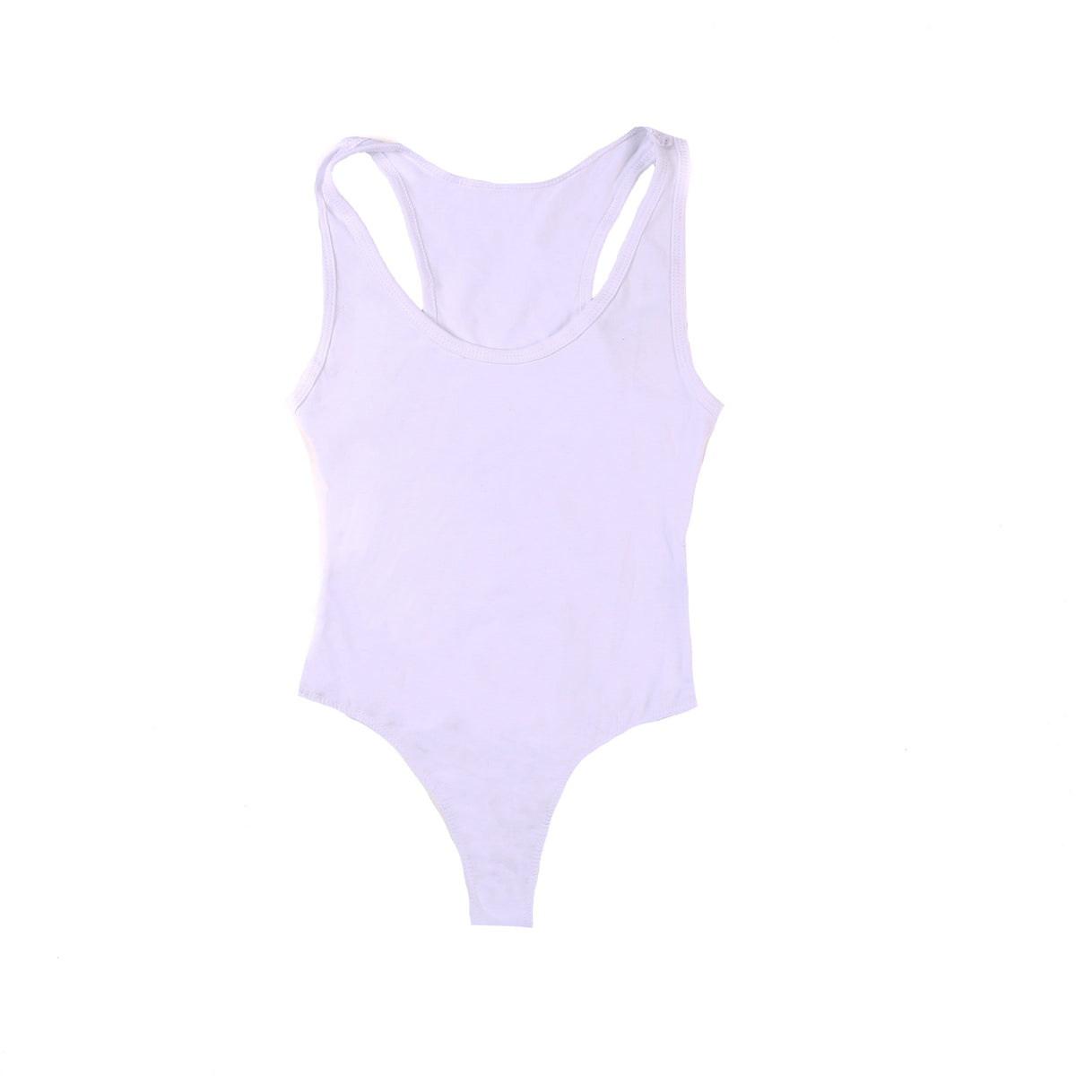 Women's black bodysuit by POS Wholesale, closeout style, featuring a fitted design and scoop neckline.
