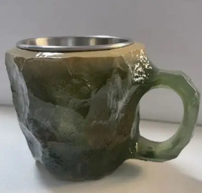 Resin Mineral Crystal Coffee Mugs